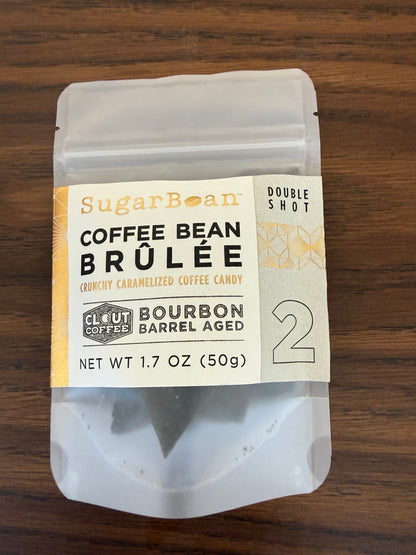 Bourbon Barrel-Aged Coffee Bean Brûlée — Double Shot