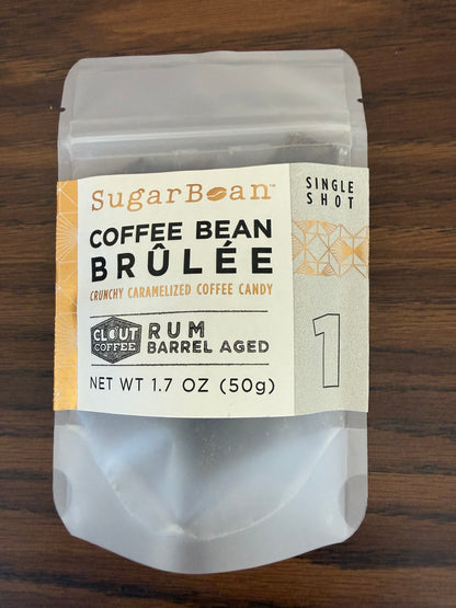 Rum Barrel-Aged Coffee Bean Brûlée — Single Shot