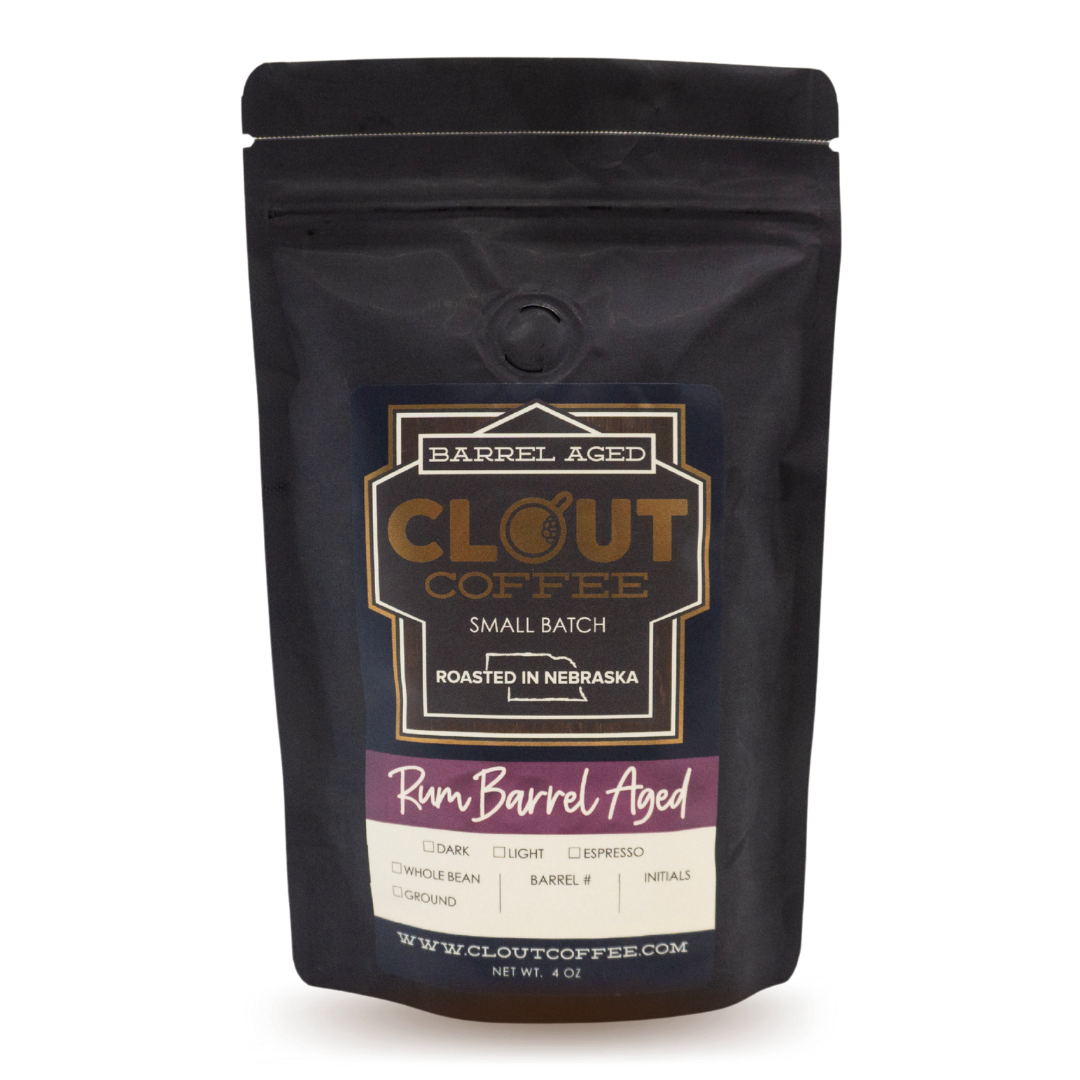 Rum Barrel Aged Clout Coffee