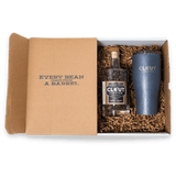 Clout Gift Box  | Whole Bean Gift Bottle 10oz + Rustic Gray Tumbler 27oz